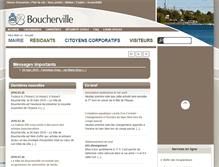 Tablet Screenshot of boucherville.ca